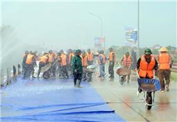 Huyện Lương Tài, tỉnh Bắc Ninh hoàn thành xuất sắc diễn tập phòng, chống thiên tai và tìm kiếm cứu nạn